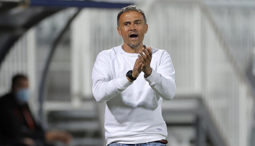 Partido de selecciones Kosovo-España: Luis Enri