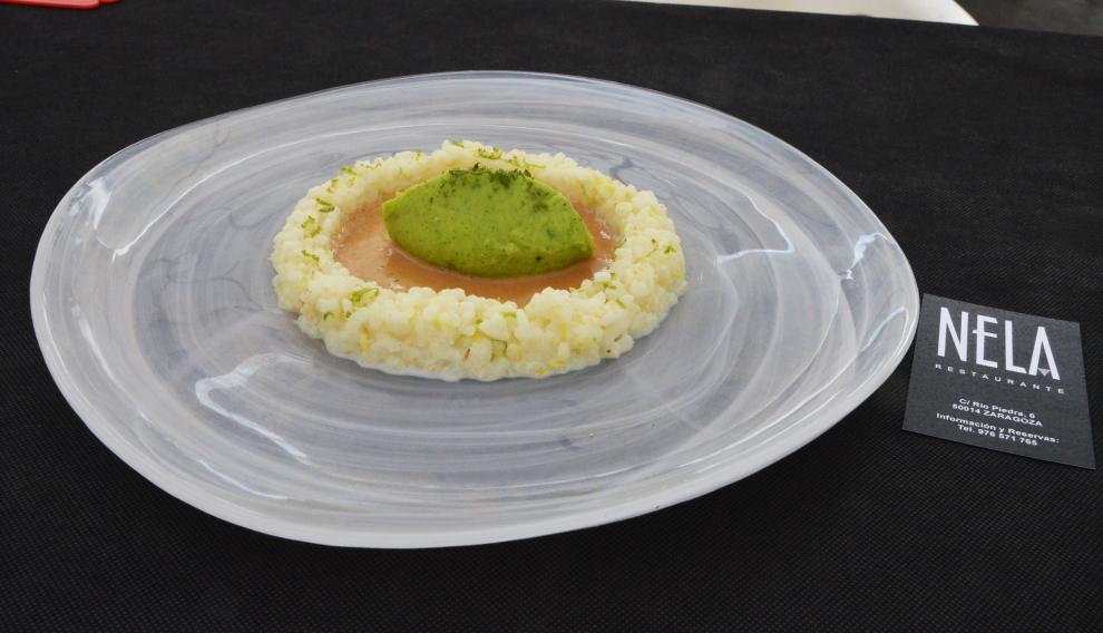 La receta de arroz con leche tostada y helado