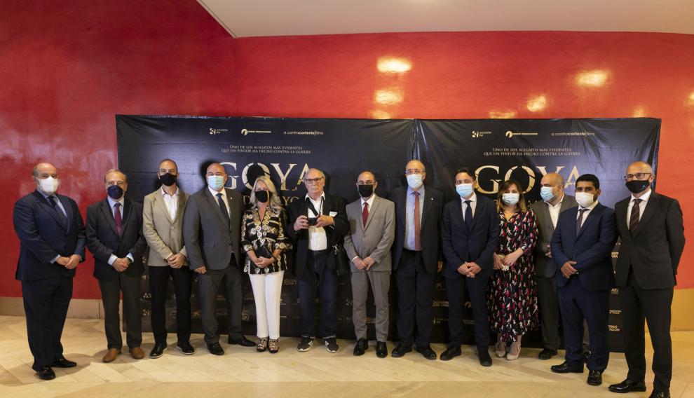 Carlos Saura presenta en el Museo del Prado el cortometraje 'Goya, 3 de mayo'