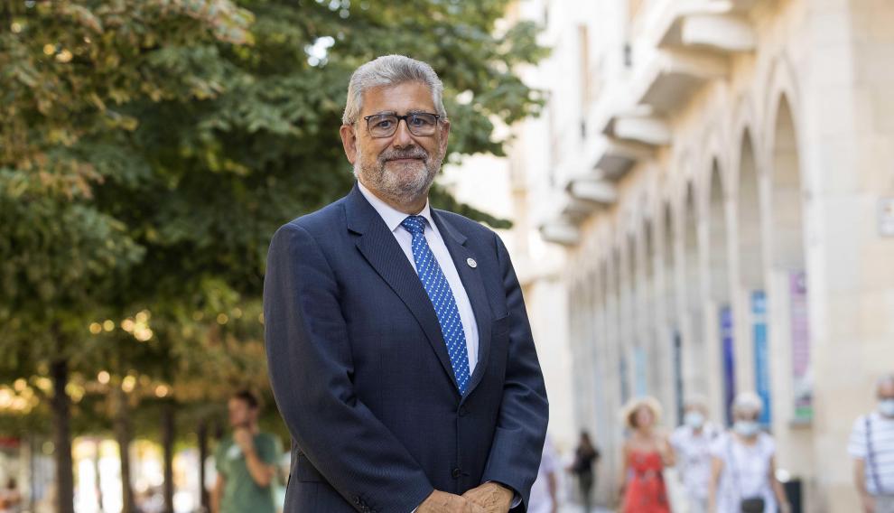José Antonio Mayoral, rector de la Universidad de Zaragoza