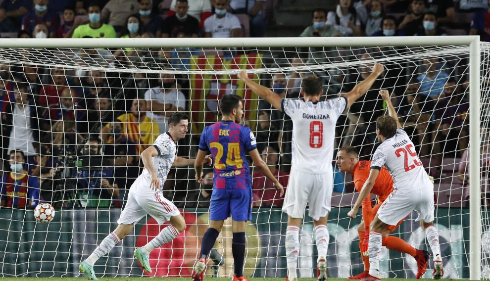 Partido de Champions League: FC Barcelona-Bayern