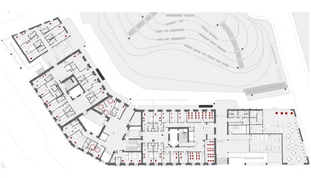 Así será la nueva residencia de Pontoneros en Zaragoza