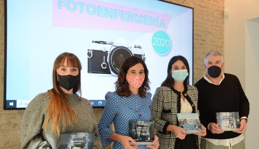 Los ganadores de los premios Fotoenfermería 2020.