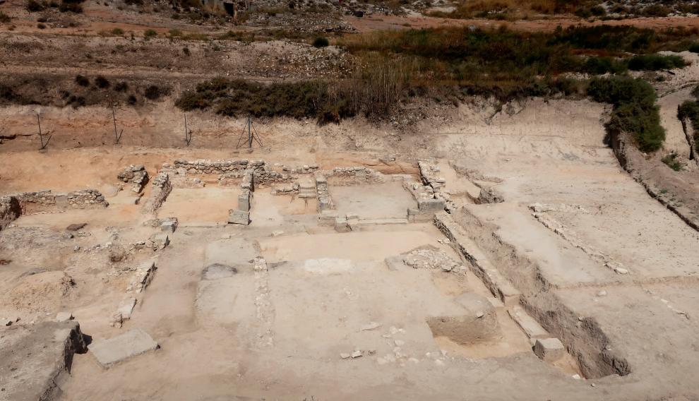 Vista general de la excavación realizada este verano en Borja.