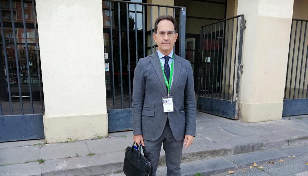Román García Oliver, director territorial de la Inspección de Trabajo en Aragón.