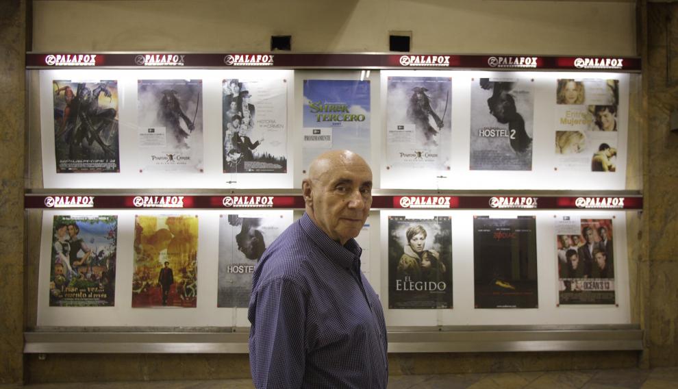 José Luis López Zubero, en 2007, en el paseo Palafox.