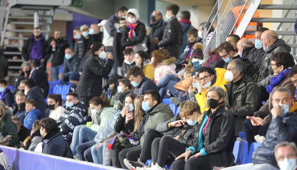 Partido SD Huesca-Leganés, 15ª jornada de Segunda División, en El Alcoraz