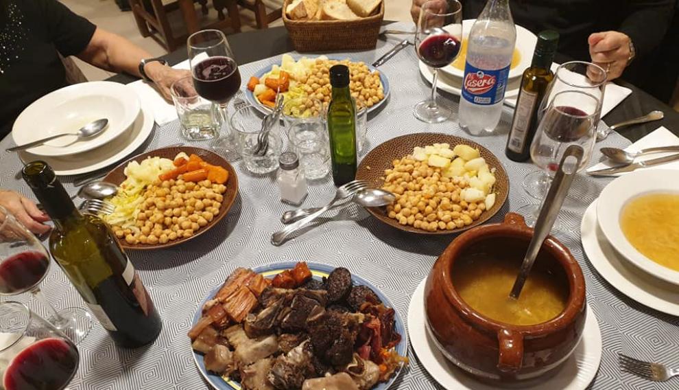 Cocido tradicional del Candelas.