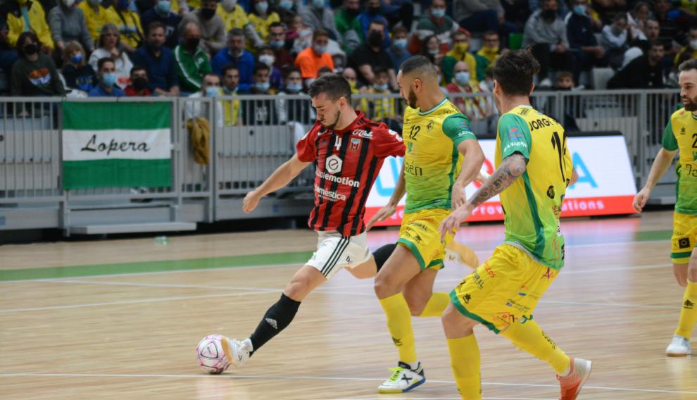 Partido de Fútbol Emotion Zaragoza contra el Jaén Paraíso Interior.