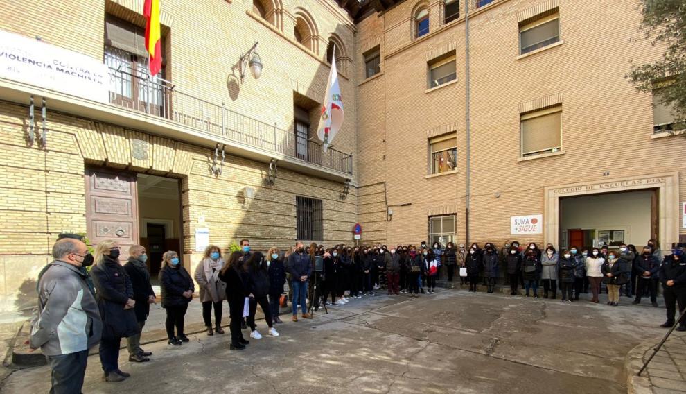 Concentración en Barbastro en recuerdo de Hassna.