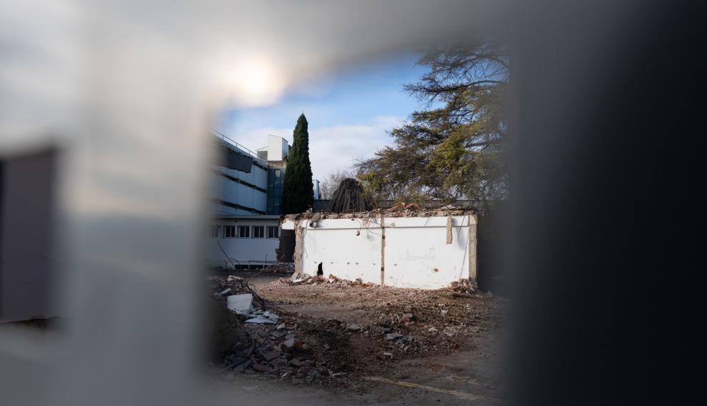 El derribo ya está en marcha