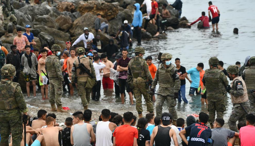 Crisis migratoria con Marruecos