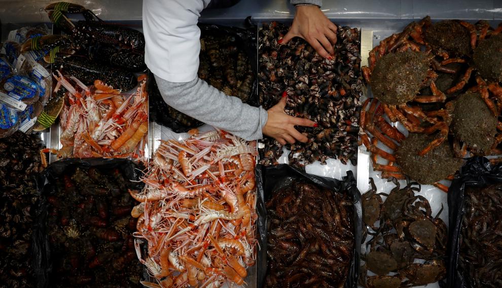 El precio del marisco se dispara de cara a la Navidad