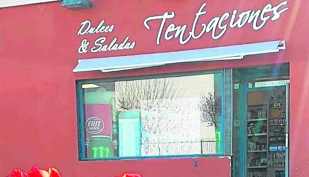 El establecimiento Dulces y Saladas Tentaciones.