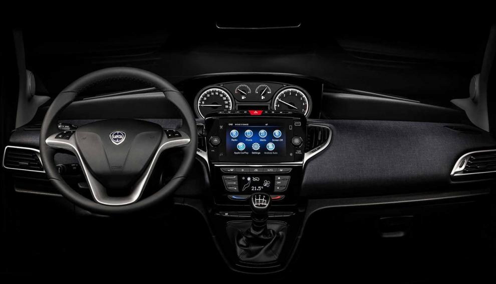 Interior del Lancia Ypsilon