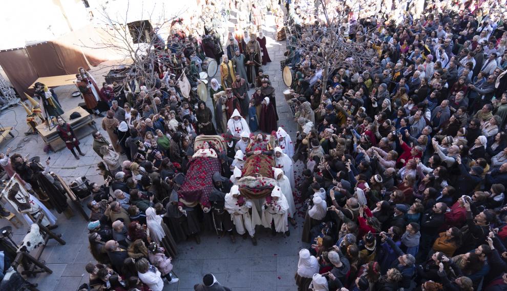 Imagen de uno de los actos más multitudinarios de Las Bodas en la ultima edición presencial, en 2020.