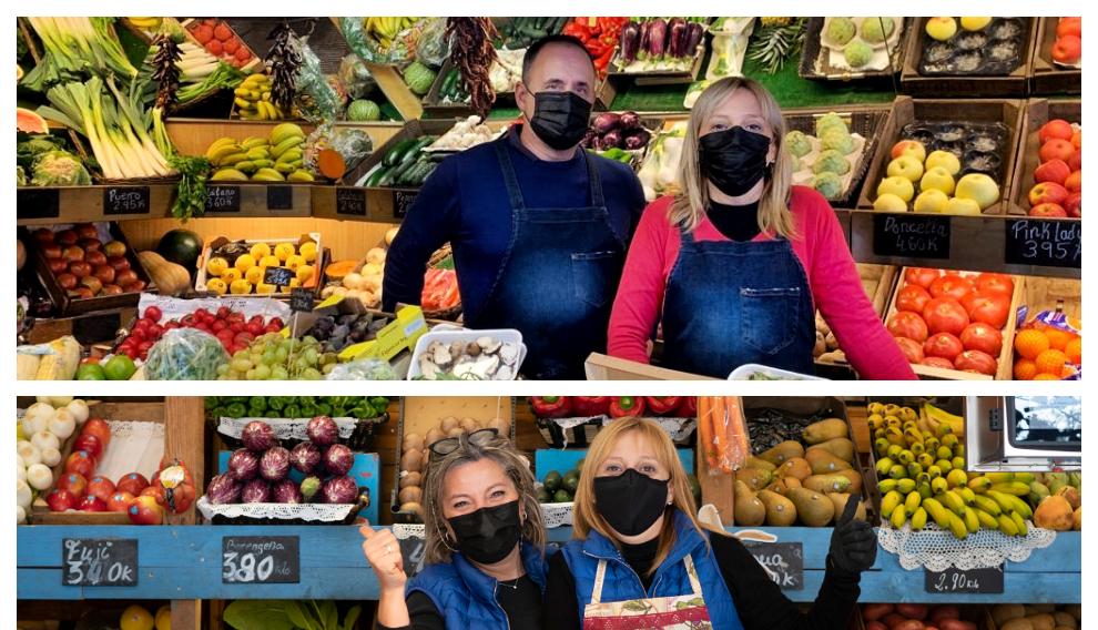 La Casa de la Huerta cuenta con dos fruterías, una en avda. de la Ilustración, 14 y otra en Cesáreo Alierta, 27.