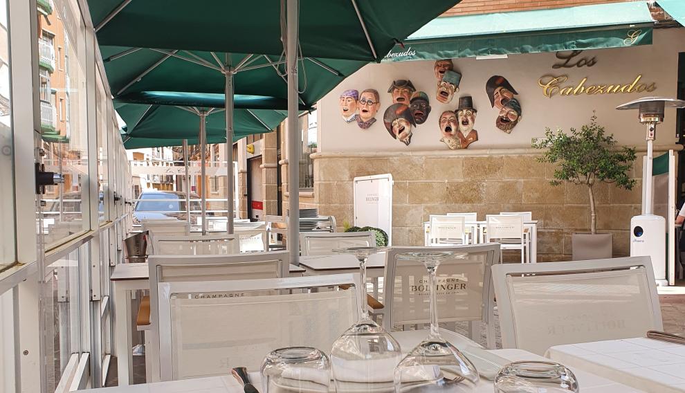 Restaurante Los Cabezudos, en la calle de Antonio Agustín, 12 -14.