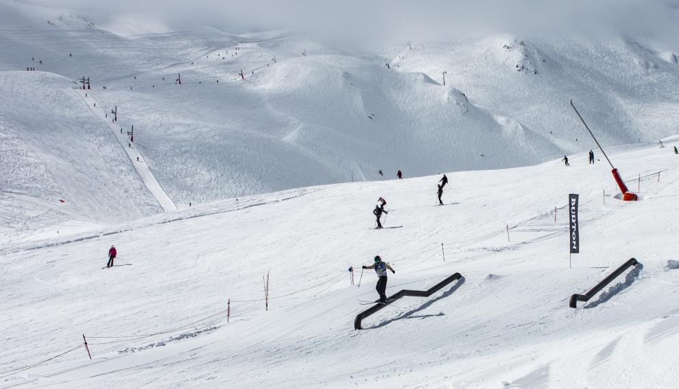 La estación de Formigal-Panticosa, este sábado.