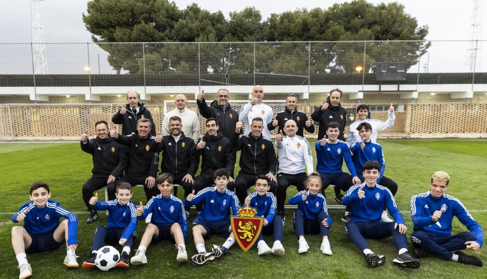 La cantera zaragocista se gesta en las instalaciones de la Ciudad Deportiva del club.