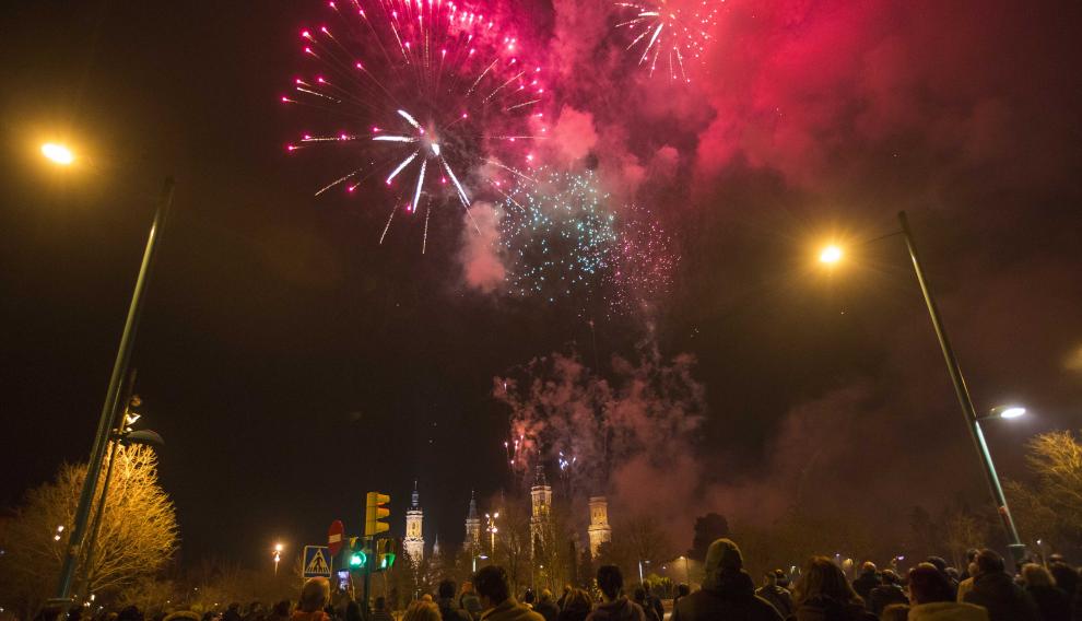 El calor de las fallas llega a Zaragoza