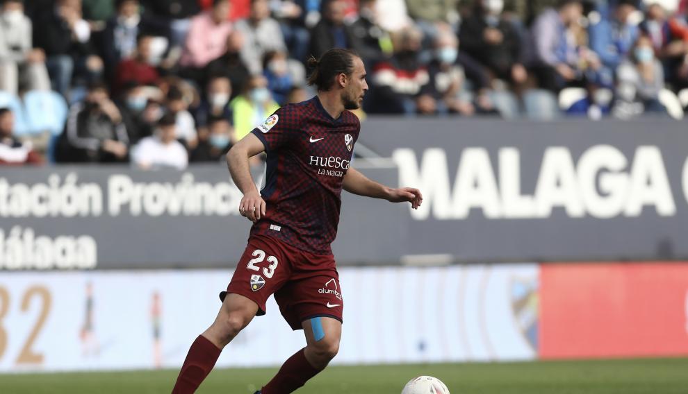 Partido Málaga - SD Huesca en La Rosaleda