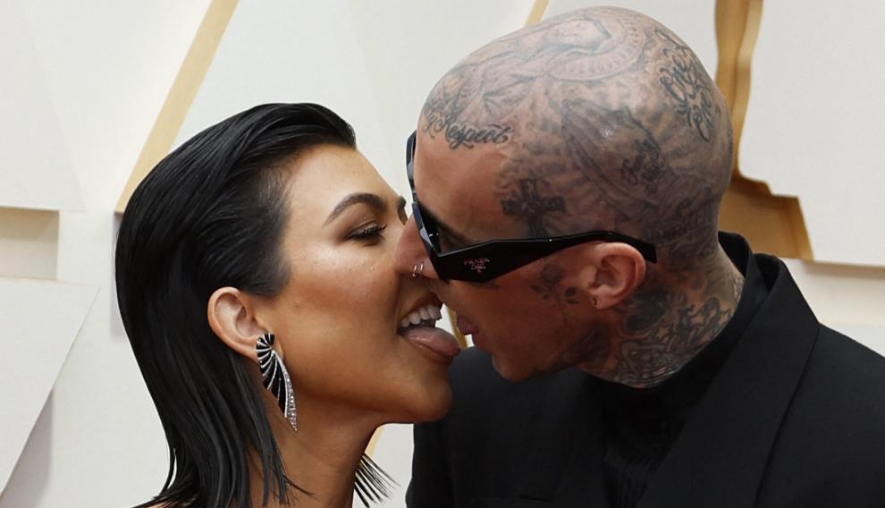 Kourtney Kardashian y Travis Barker