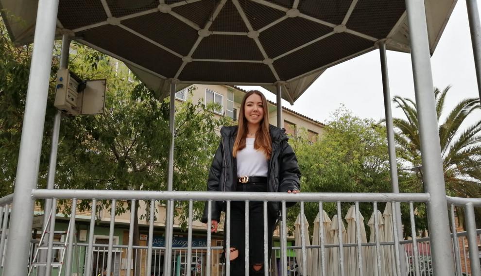 Carla Rodríguez, vecina de Casetas.