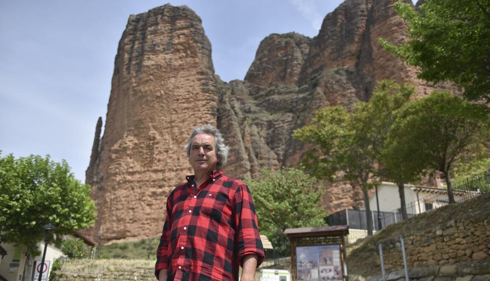 El alcalde de Riglos, Juan Torralba.