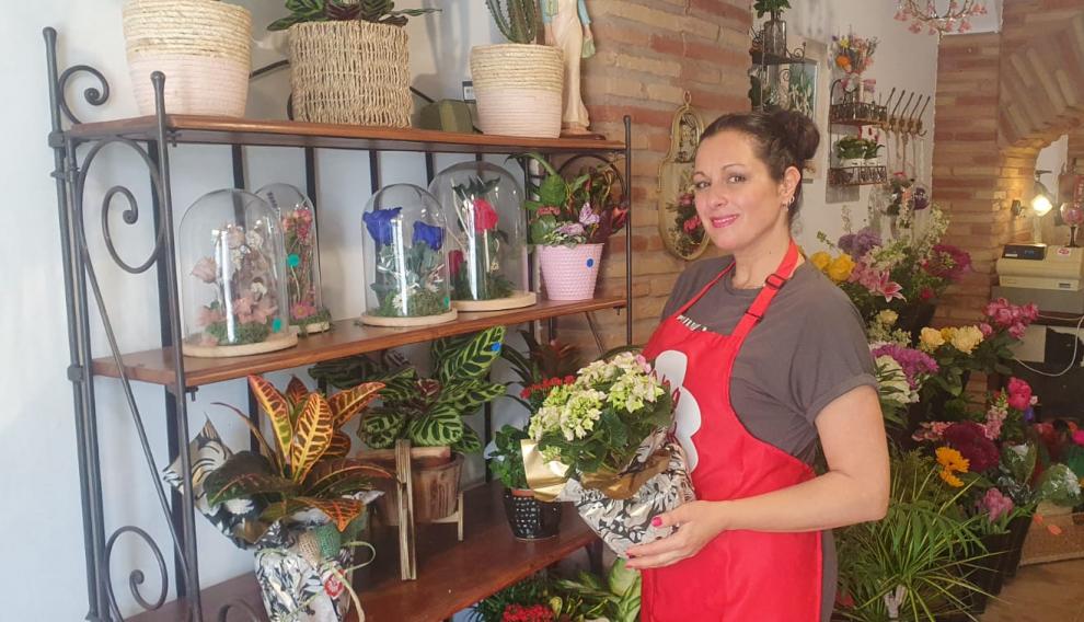 Nena Revuelo, la floristería zaragozana que ha nacido en primavera: “Nunca  es tarde para empezar de cero”