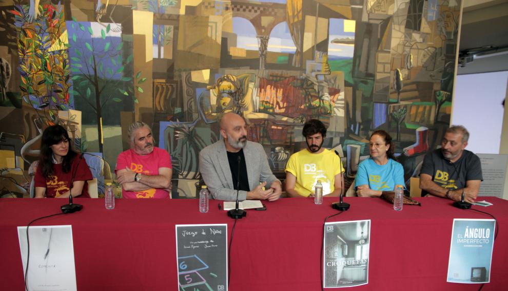 Rueda de prensa presentación con el Director General de Cultura del Gobierno de Aragon