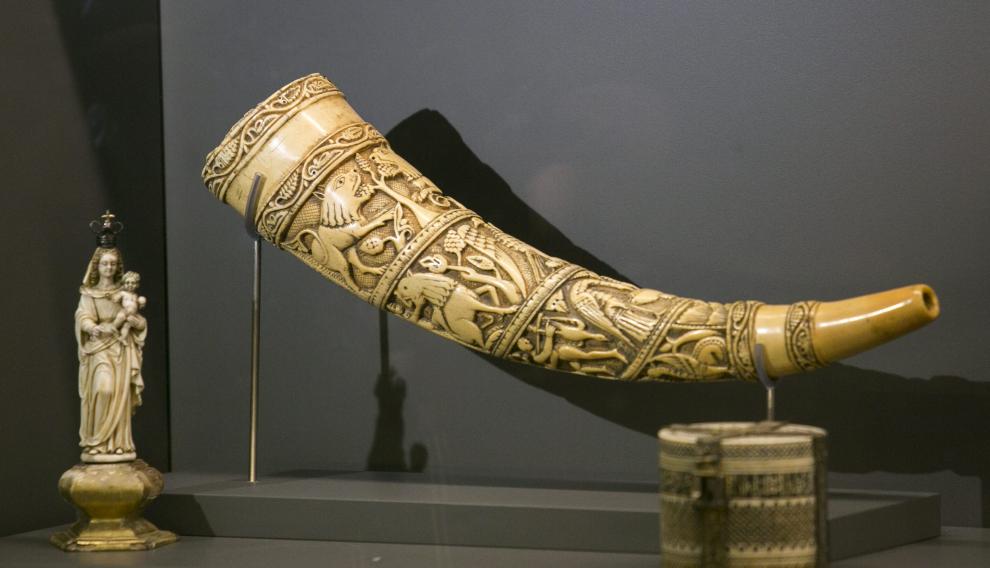 El Olifante de Gastón de Bearn es la pieza más antigua de la colección.
