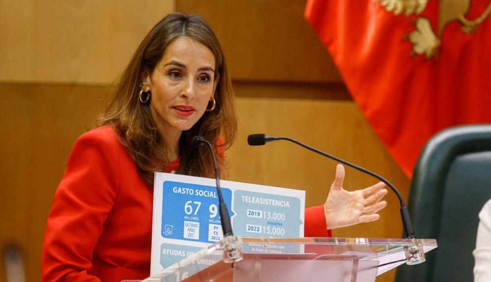 Debate sobre el estado de la ciudad en el Ayuntamiento de Zaragoza: María Navarro