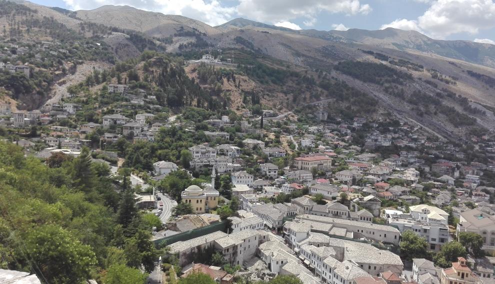 La localidad albanesa de Gjirokastra.