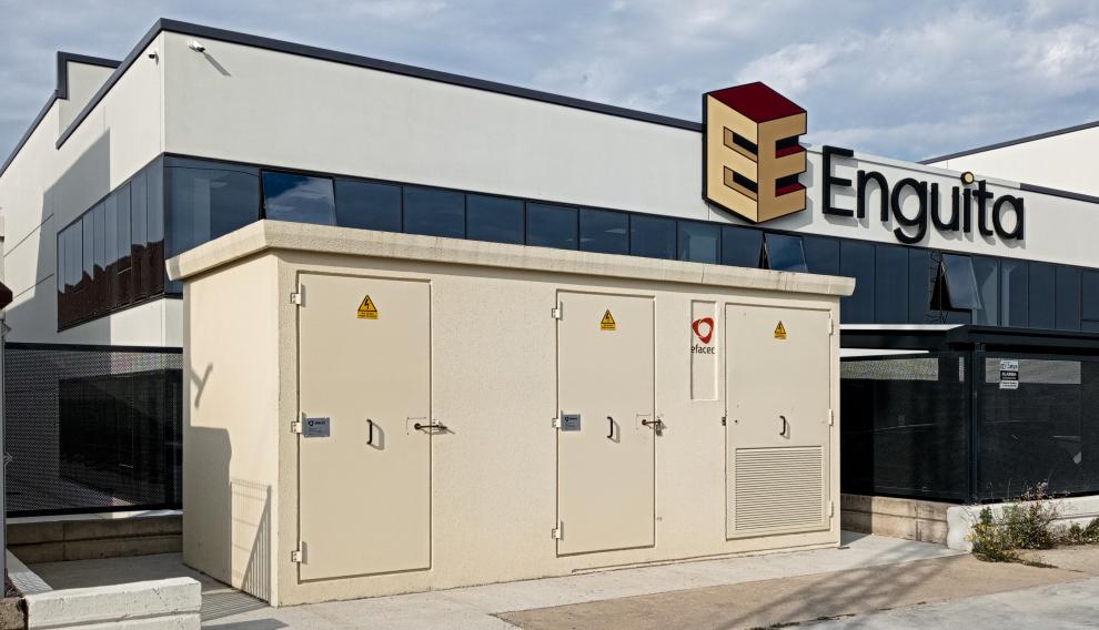 Nuevas instalaciones de la compañía Enguita en Malpica (Zaragoza).