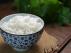 Los granos del arroz perfecto deben estar sueltos y completamente blancos, sin transparencias.