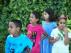 Niños y niñas saharauis del proyecto Vacaciones en Paz en la visita al Instituto Aragonés de la Juventud