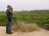 Un agente del Departamento de Protección de la Naturaleza de Doñana vigila este espacio natural, en una imagen de archivo.