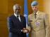 El enviado de la ONU para Siria Kofi Annan y el general noruego Robert Mood