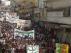 Multitud manifestándose en Siria contra el régimen