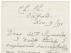 Primera página de la carta que ha vendido por 14.100 euros, escrita a mano por Lewis Carroll,