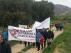Manifestación por una ganadería sostenible en Loporzano