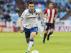 Manu Lanzarote conduce la pelota en el partido que el Real Zaragoza jugó ante el Bilbao Athletic en La Romareda hace un mes.