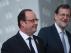 Hollande y Rajoy este lunes.