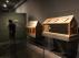 Una colección expuesta en Lérida. Los bienes de Sijena retenidos por la Generalitat forman parte de la colección del Museo de Lérida, como los sarcófagos policromados de prioras del monasterio, en la fotografía.