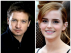 Jeremy Renner y Emma Watsoon, los actores más rentables de Hollywood