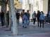 Estudiantes universitarios, este viernes, en el campus San Francisco de Zaragoza