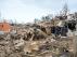 Debris is seen next to houses destroyed by shelling, amid Russia's invasion of Ukraine, in Sumy, Ukraine March 8, 2022 in this picture obtained from social media. Andrey Mozgovoy/via REUTERS THIS IMAGE HAS BEEN SUPPLIED BY A THIRD PARTY. MANDATORY CREDIT. UKRAINE-CRISIS/SUMY