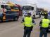 La Guardia Civil está garantizando el tráfico de camiones en Aragón.