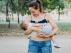Una fotografía de Pilar Barceló, con motivo de la Semana Mundial de la Lactancia Materna.